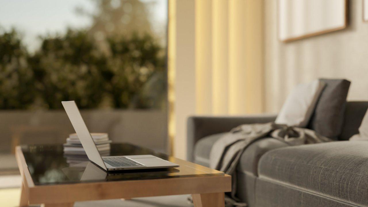 Box internet 4G dans un salon moderne offrant une connexion optimale pour un premier achat immobilier.