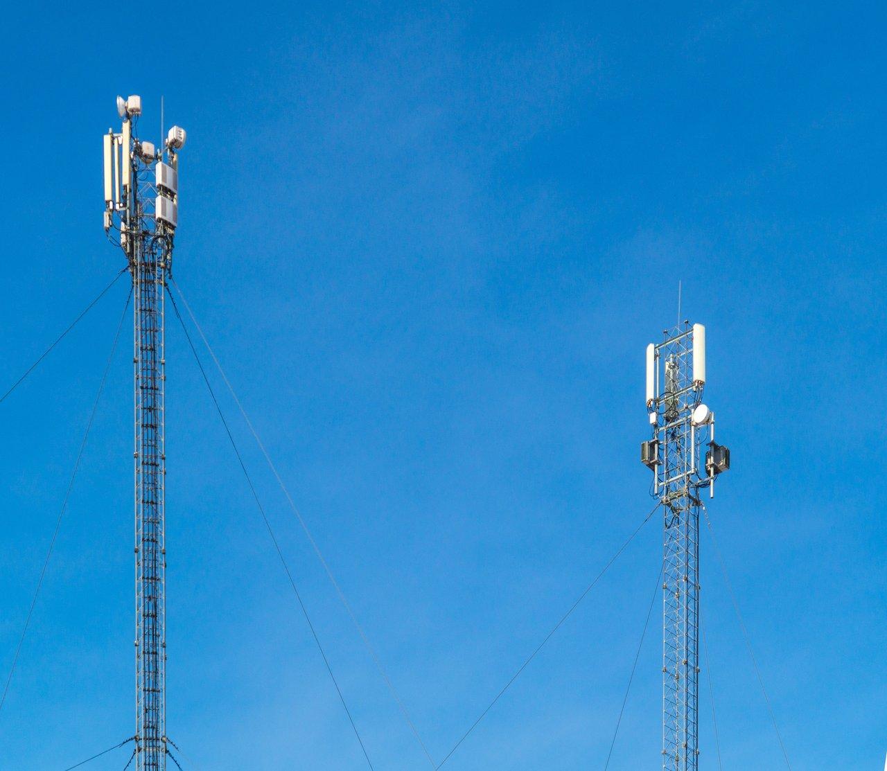 Carte des antennes 5G dans un quartier urbain, essentielle pour évaluer la couverture mobile et la connectivité.