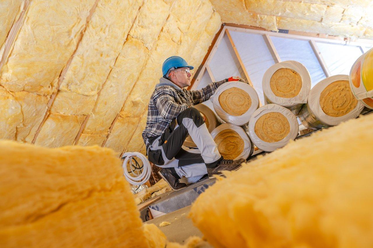 Installation d'une isolation acoustique efficace par un professionnel QUALIBAT RGE dans une maison neuve.